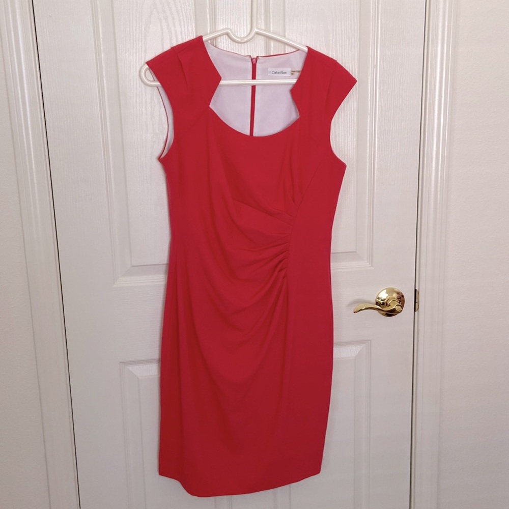 Calvin Klein Coral Dress
